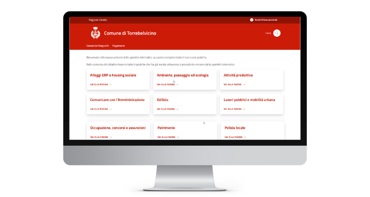 Digitalizzazione Portale Servizi online
